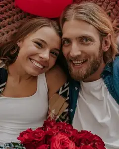 Happy couple
